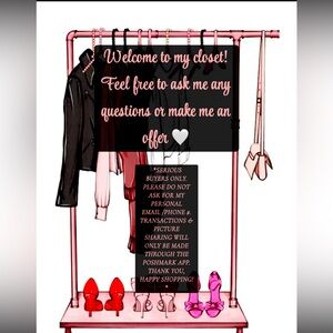 Welcome :) Please read the description. Thank you for shopping with me!